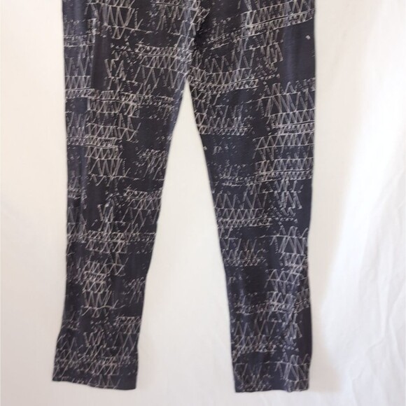 Felicity & Coco Strapless Geometric Pattern Dark Gray Jumpsuit - Picture 8 of 10